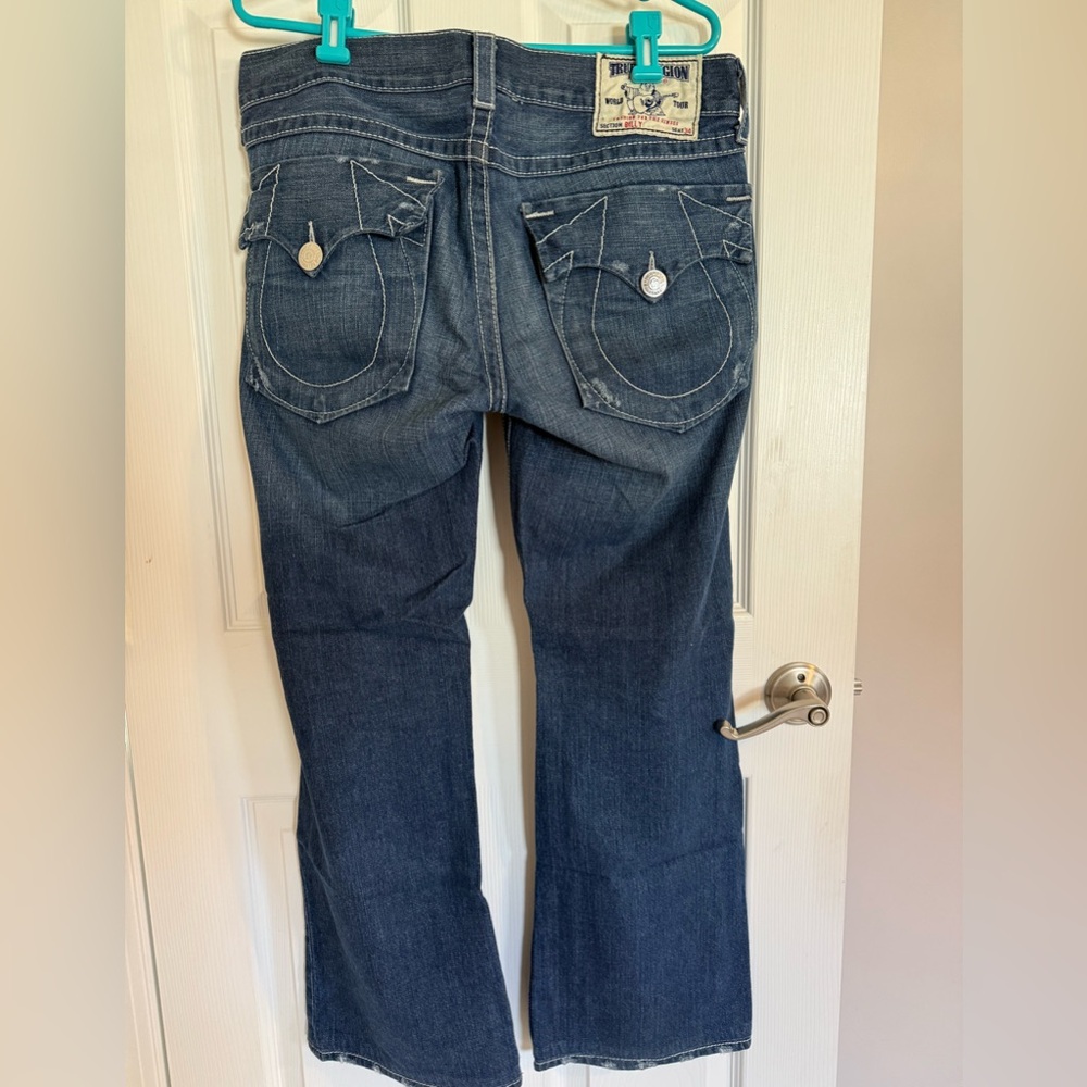 True Religion Men’s Dark Blue Boot Cut Jeans